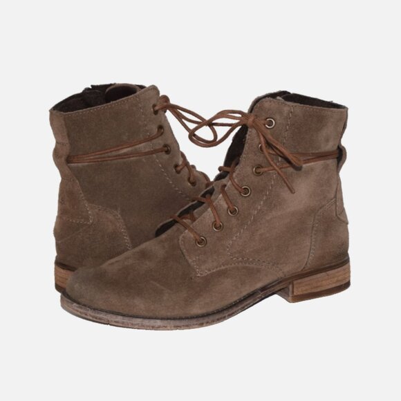 JOSEF SEIBEL Sienna 70 Suede Leather Lace Up Ankle Boots Size EU 39/US 8-8.5 - Picture 1 of 11